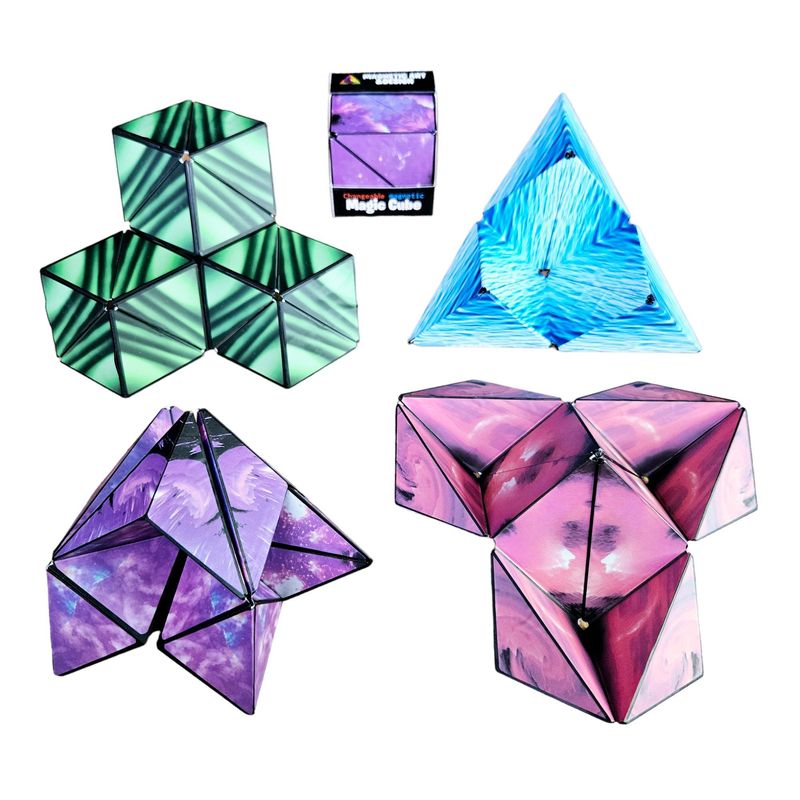 GENERICO - Infinity Cube Magnético Estrella Patrones Puzzle Antiestres