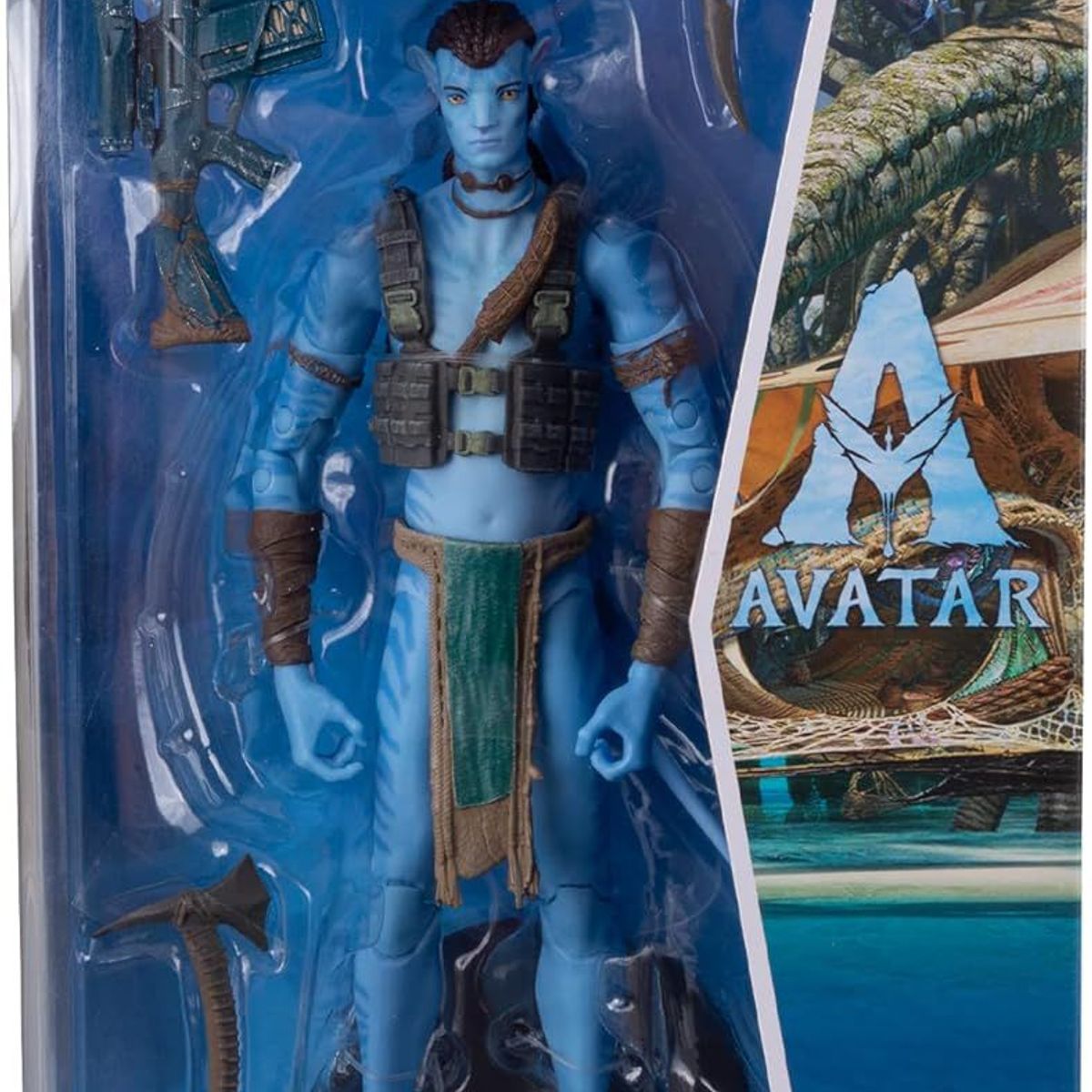 HASBRO - Jake Sully Reef Battle Figura Avatar McFarlane Toys 18 Cm