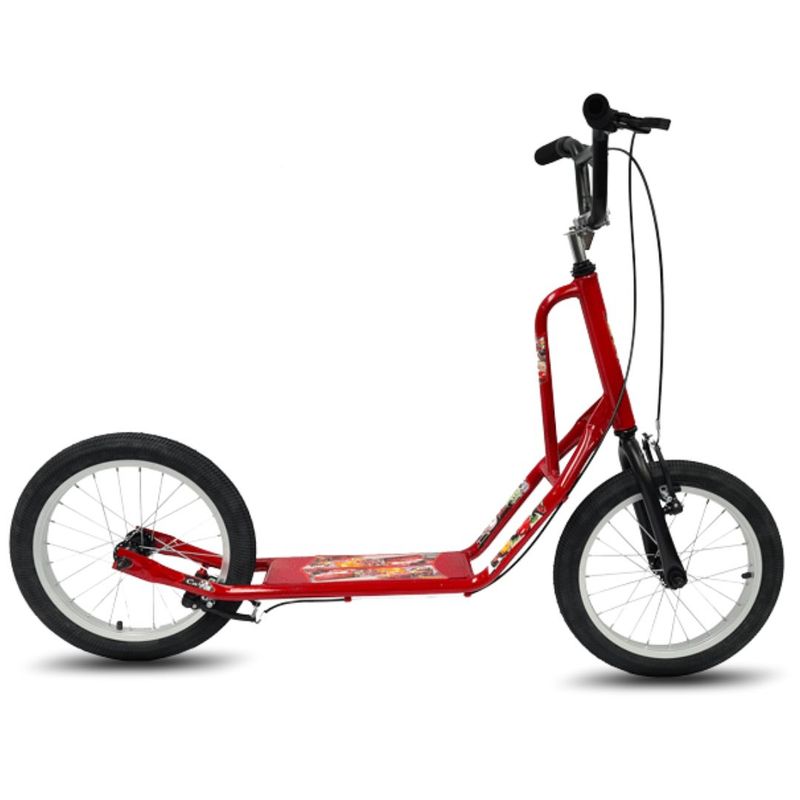 ATILA - Patineta Scooter para niño Rin 16 rojo