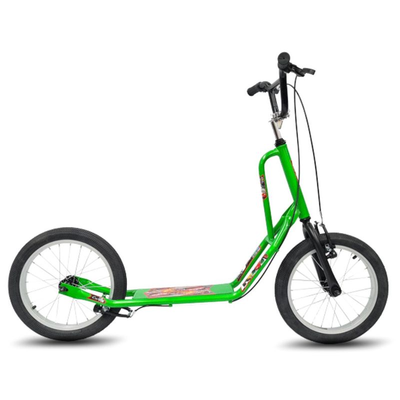 ATILA - Patineta Scooter para niño Rin 16 verde