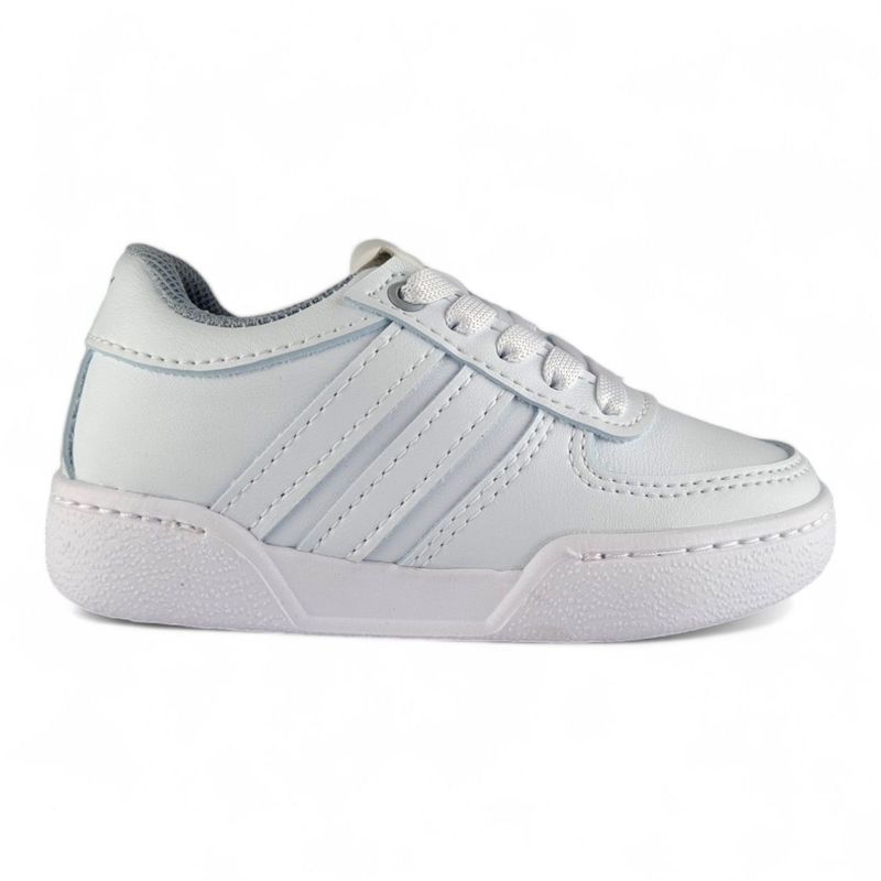 TITINOS - Tenis Colegiales Blancos Cordon Titinos Blanco_.