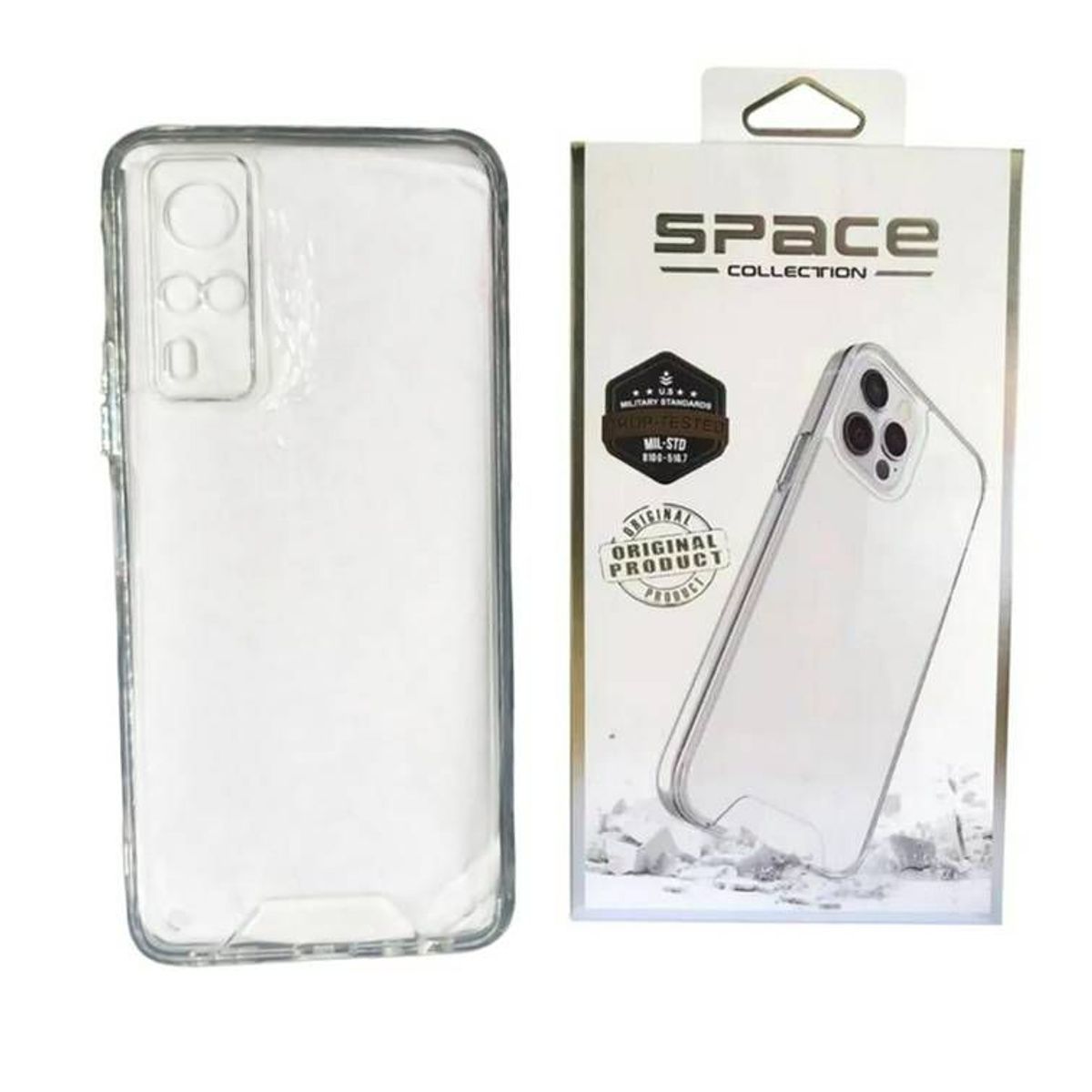 GENERICO - Forro Acrìlico Space Compatible con Vivo Y31  Y51  Y53S