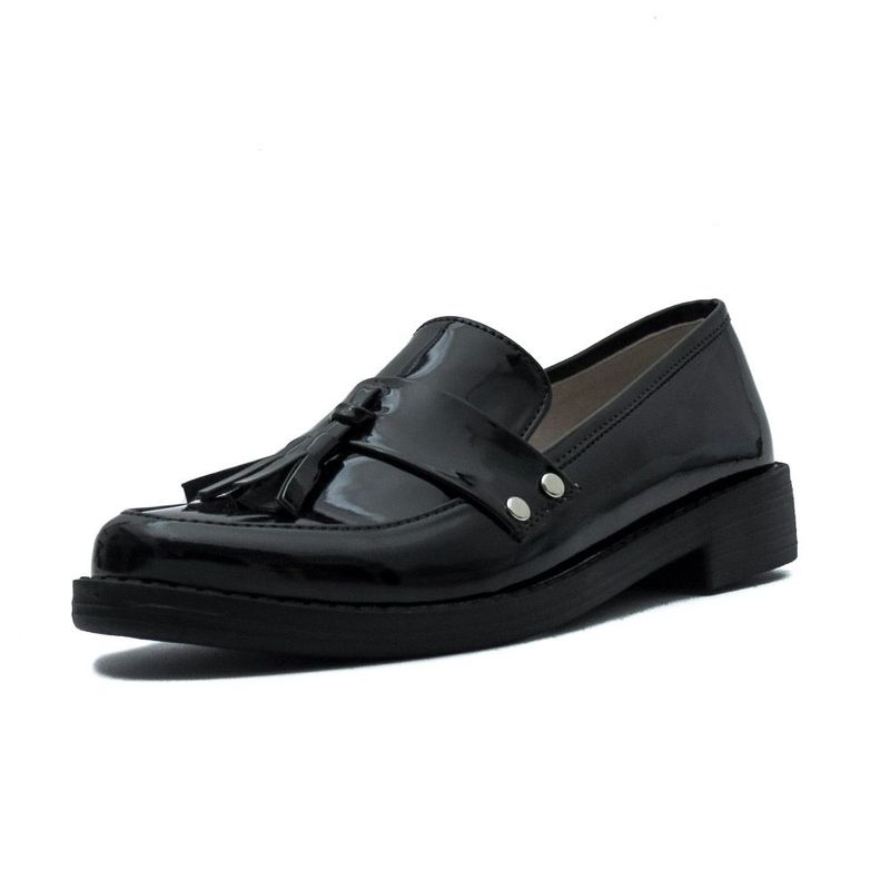 BALLERINA - Ballerinas Mocasin Negro Fernanda