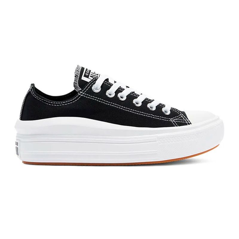 CONVERSE - Tennis Converse Mujer Negro Chuck Taylor All Star Move Ox 570256C