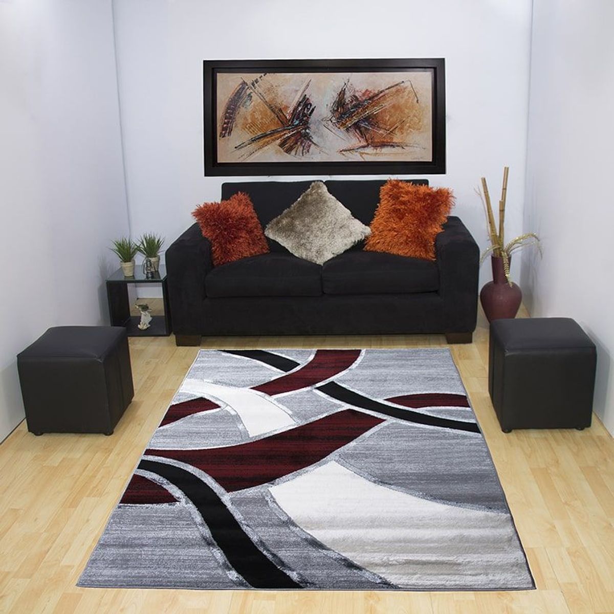 MITAPETE COM - Alfombra Tapete Turquia Rojo 120 X 170cms