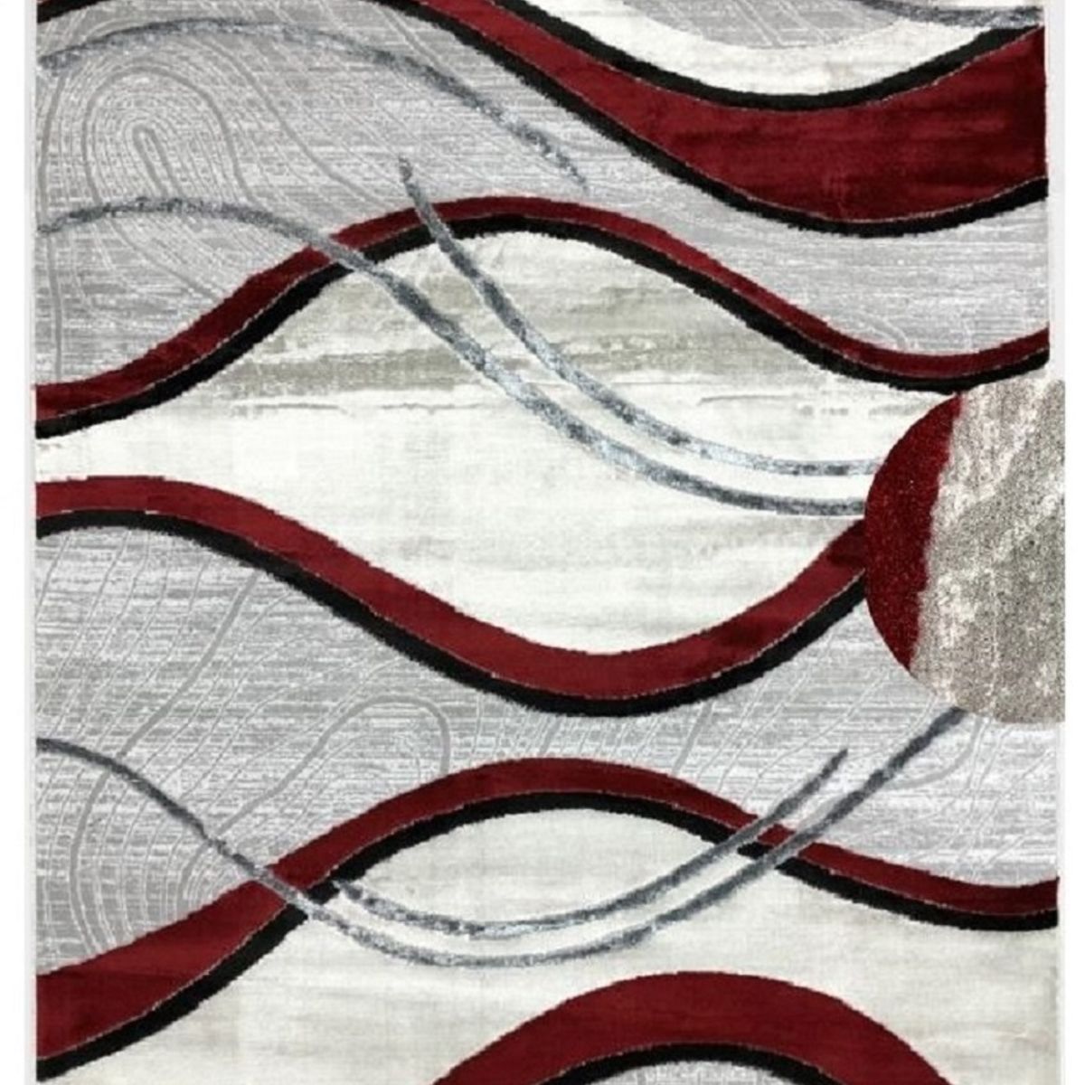 MITAPETE COM - Alfombra Tapete Pie de Cama Turquia Rojo 60 X 110cms