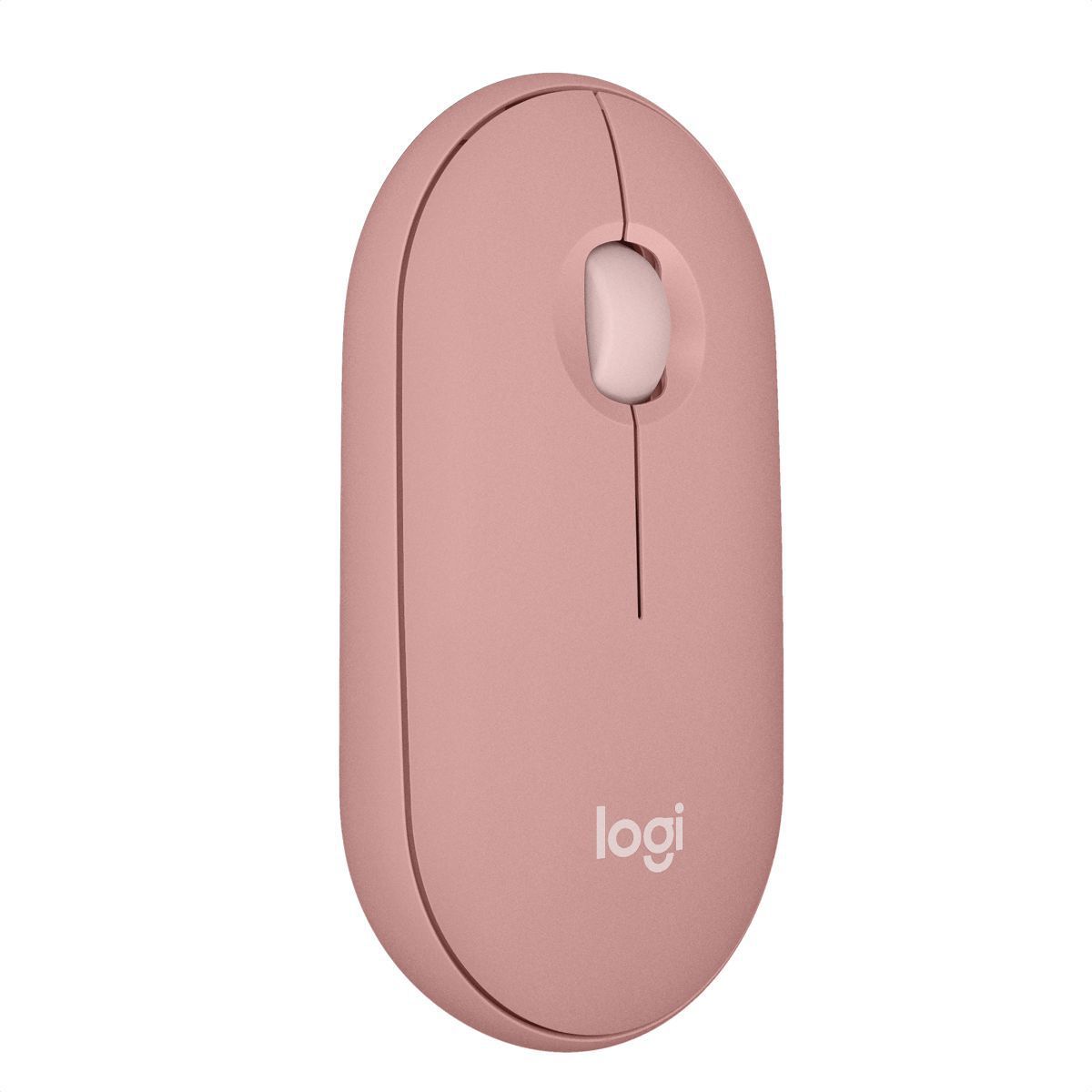 LOGITECH - Mouse Bluetooth Multidispositivo Logitech Pebble 2 M350s, Rosado