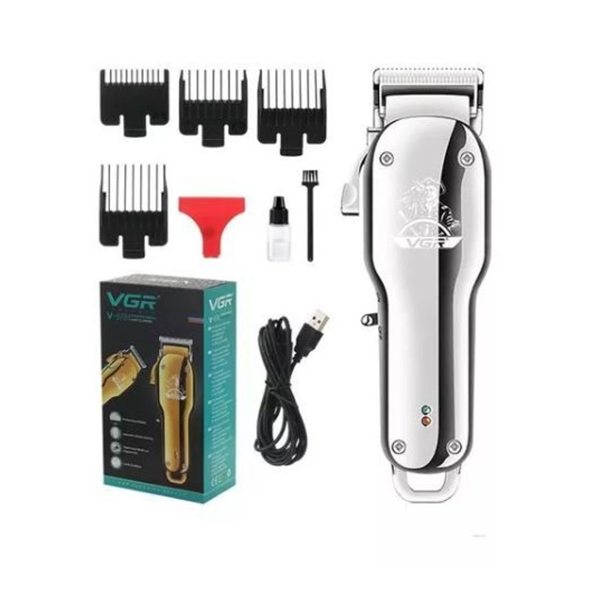 SHEN HUANG - Maquina Peluquera Inalámbrica Precisa Con Guías Lujo