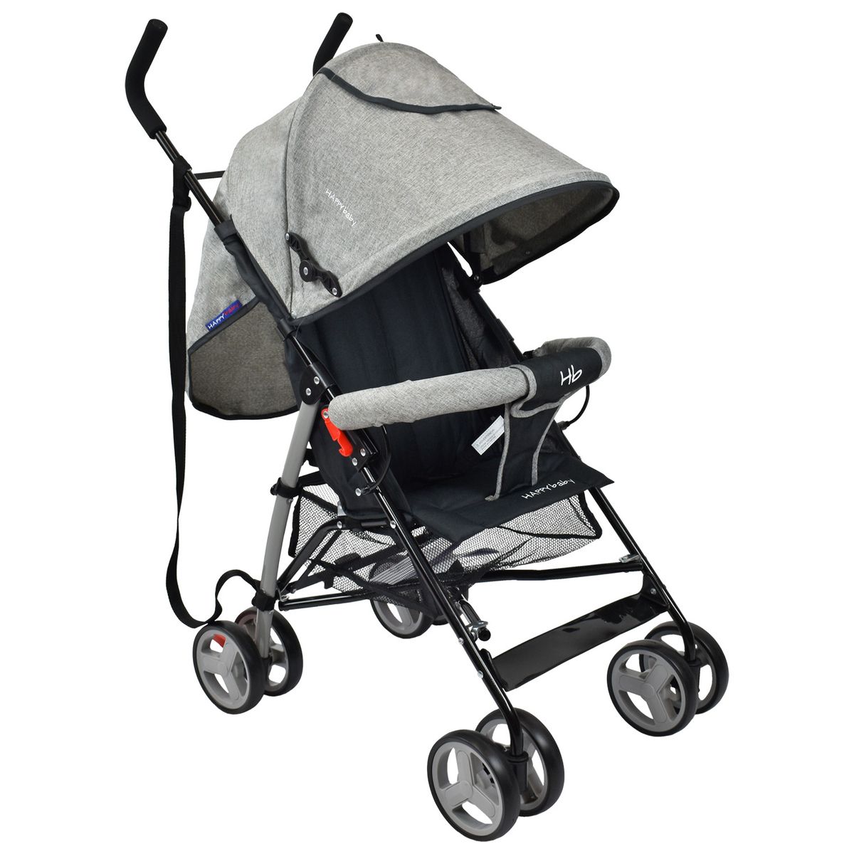 HAPPY BABY - Coche Paseador Bebe Future Negro Happy Baby