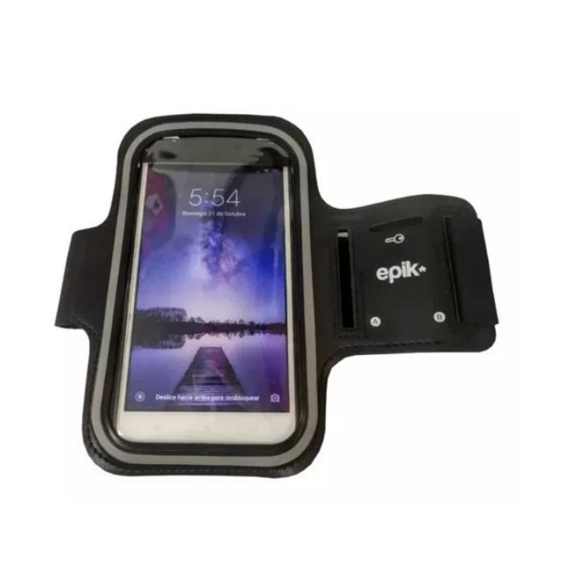 SHEN HUANG - Brasalete Sport Fit Para Celular Estuche Epik 5 Pulgadas
