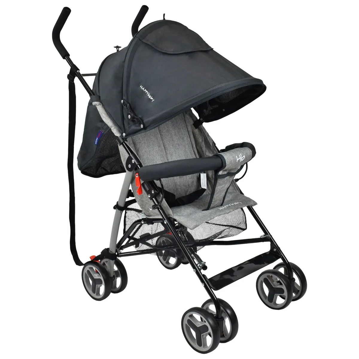 HAPPY BABY - Coche Paseador Bebe Future Gris Happy Baby