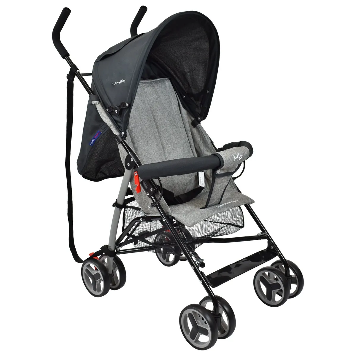 HAPPY BABY - Coche Paseador Bebe Future Gris Happy Baby