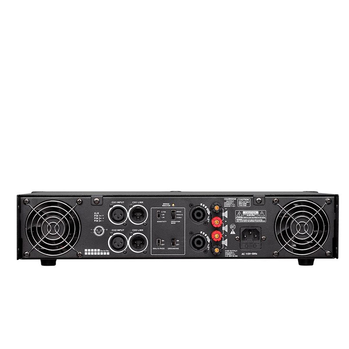 PRO DJ - Amplificador de potencia PVP8.2 de 2 canales 2400W con pantalla (4oh)