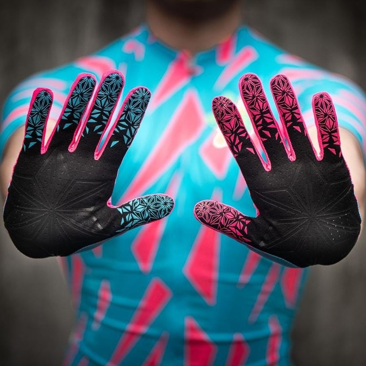 SUPACAZ - Guantes Ciclismo Supacaz Dedo Largo Negro