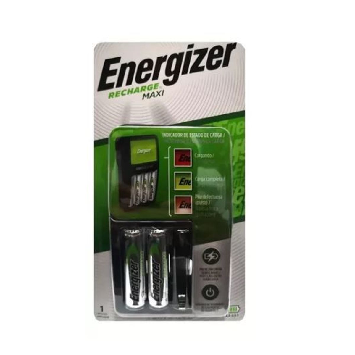 ENERGIZER - Cargador Para Baterias Recargables Maxi Energize  E300701000