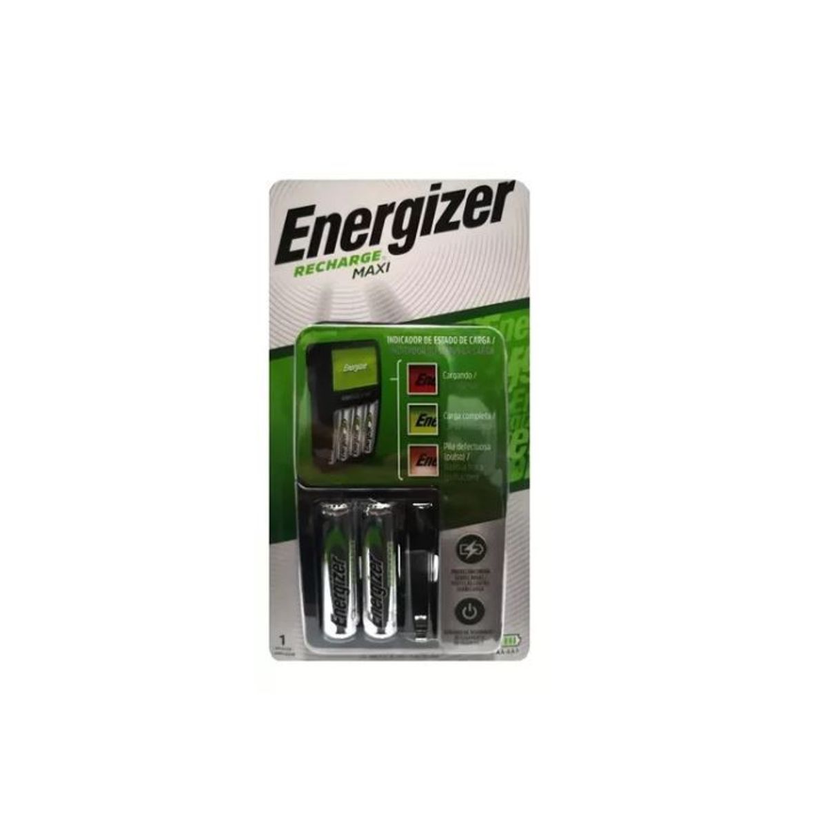 ENERGIZER - Cargador Para Baterias Recargables Maxi Energize  E300701000