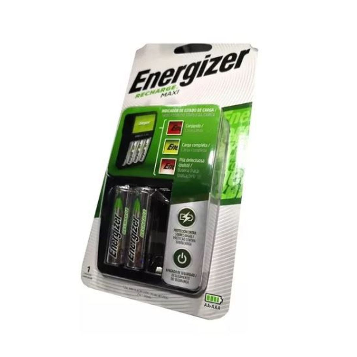 ENERGIZER - Cargador Para Baterias Recargables Maxi Energize  E300701000