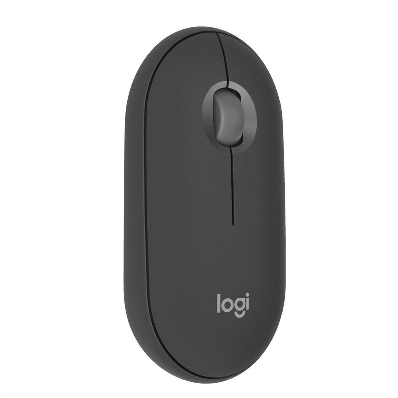LOGITECH - Mouse Bluetooth Multidispositivo Logitech Pebble 2 M350s, Negro