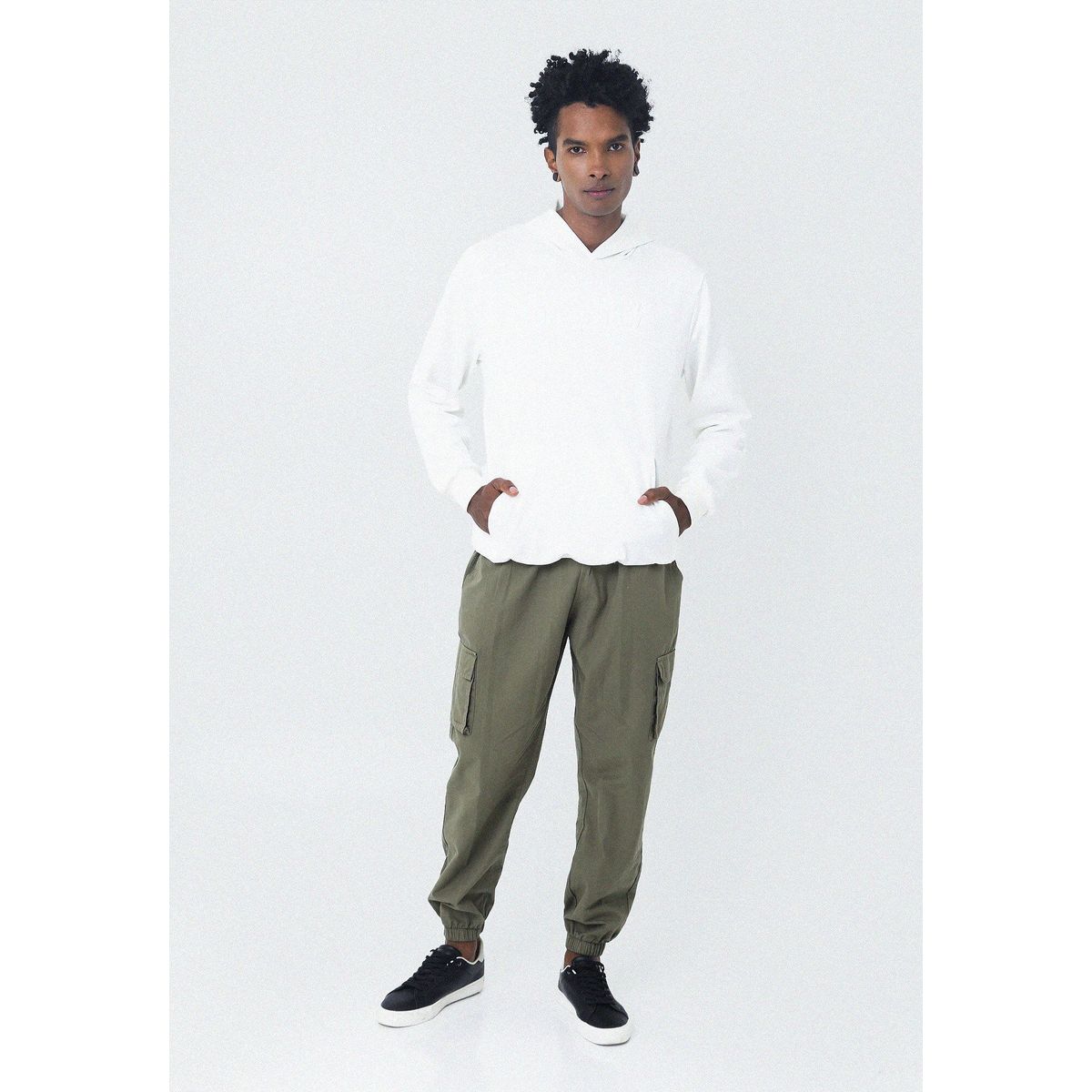 BELIFE - Pantalón Verde Con Bolsillos Laterales Para Hombre Belife