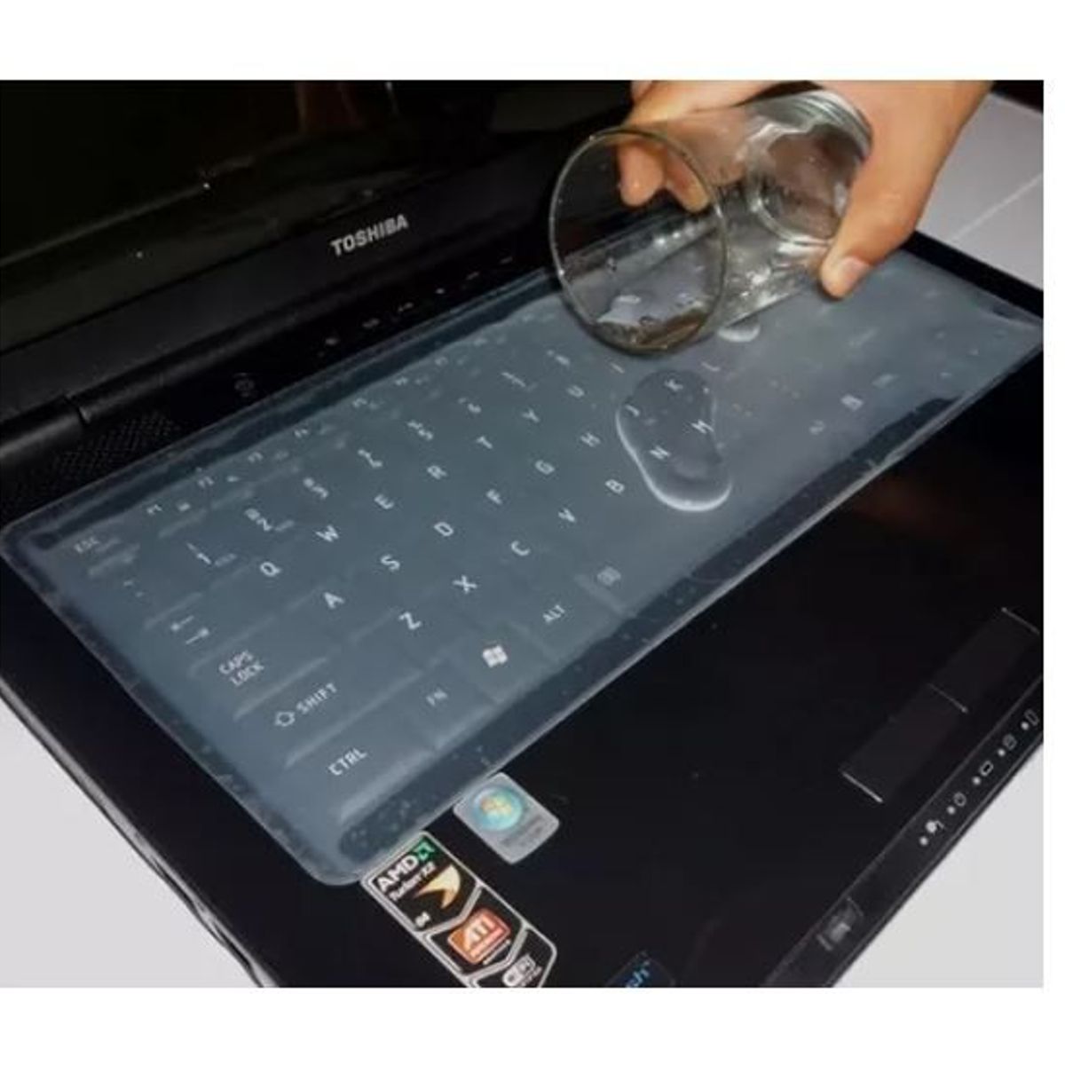 SHENGSHOU - Protector Silicona Para Teclado De Portátil 14 / 15 Pulgadas