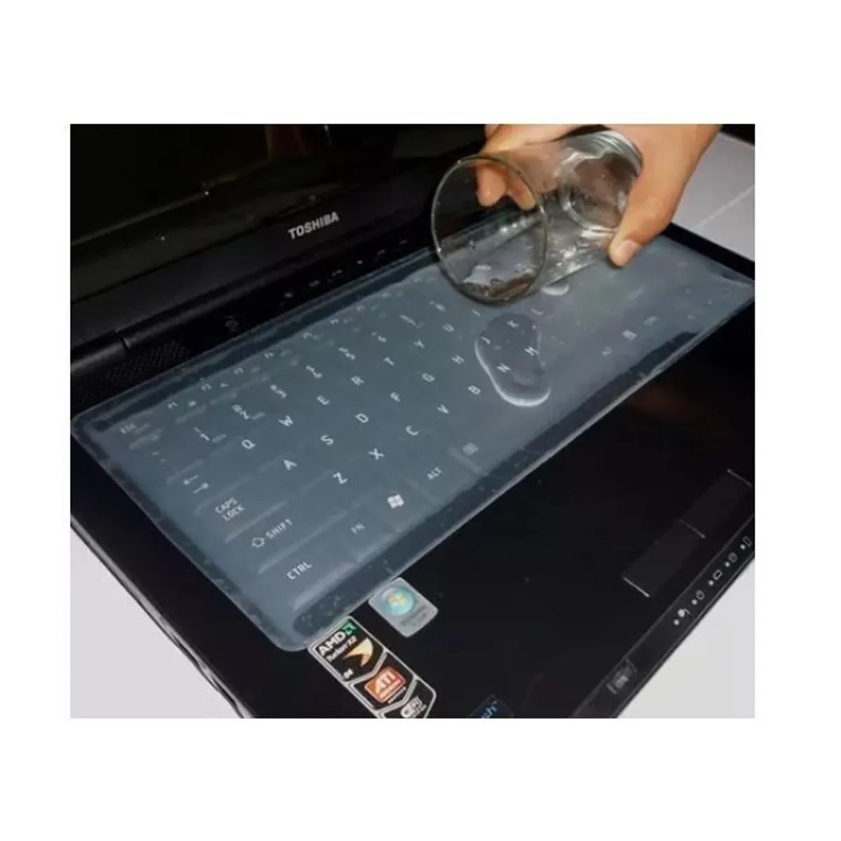 SHENGSHOU - Protector Silicona Para Teclado De Portátil 14 / 15 Pulgadas