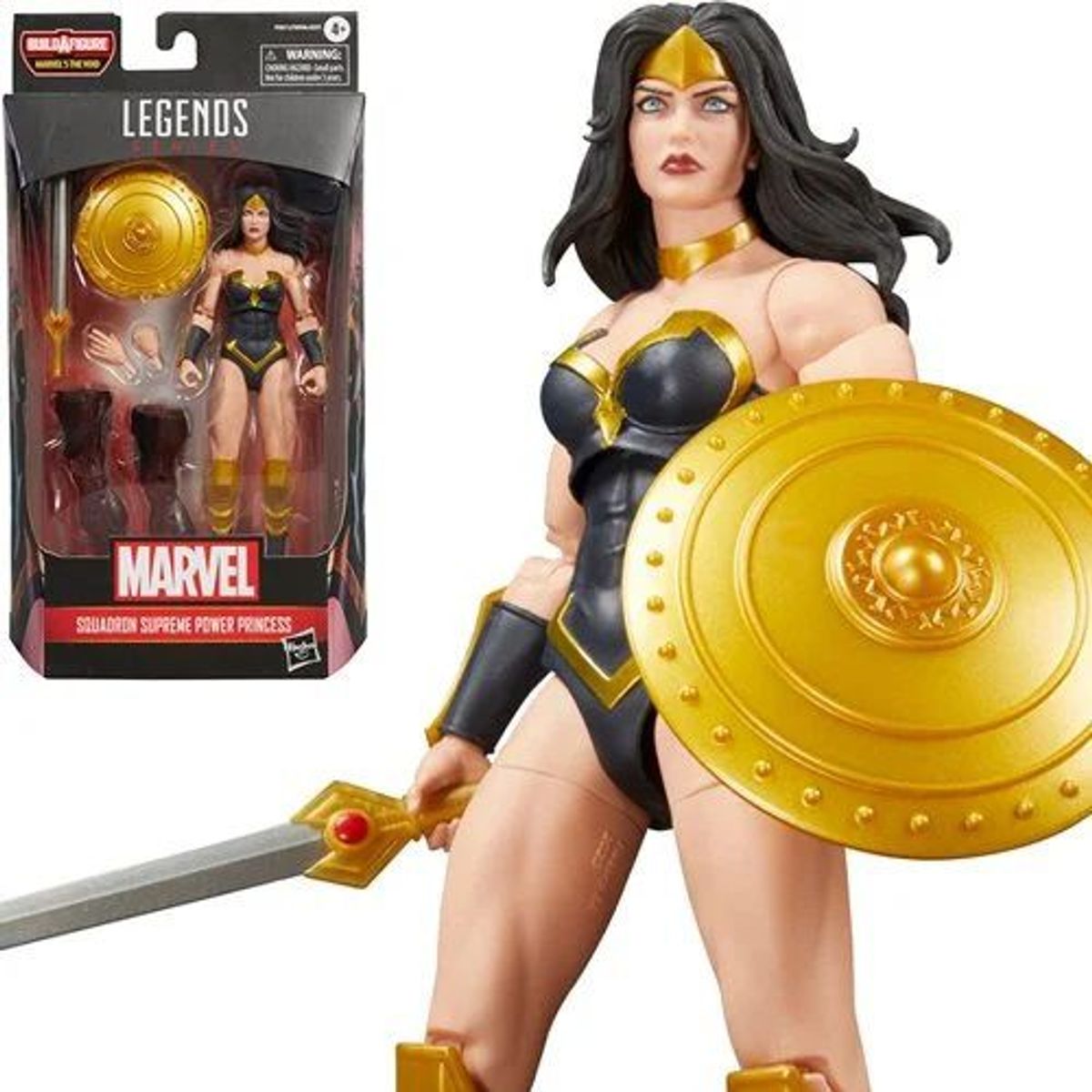 HASBRO - Figura Power Princess Avengers Comic Marvel Legends Baf Void