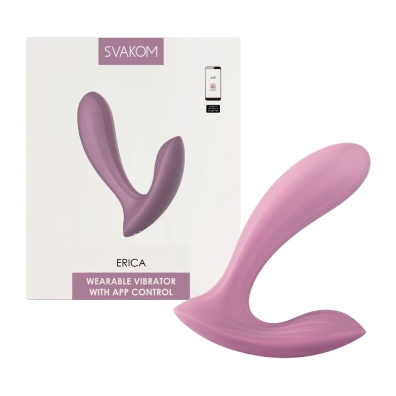 SVAKOM - Vibrador Erica Rosado Svakom