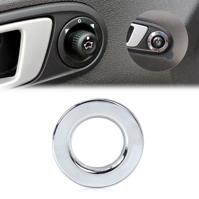 GENERICO - accesorios ford fiesta ecosport cubierta control espejos laterales