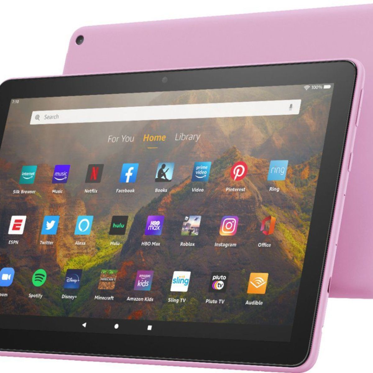 AMAZON - Tablet Amazon Fire Hd 10 Última Versión 3gb Ram 64gb Rosa