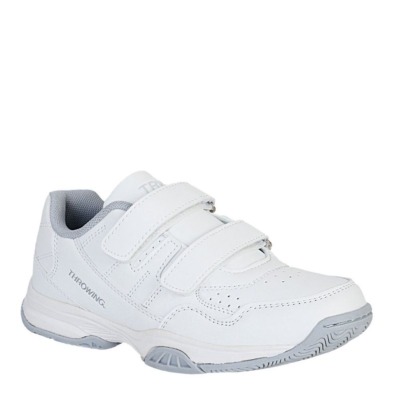 THROWING - Tenis Unisex marca THROWING en Color BLANCO  / TENIS BTS EVOLUTION VEL