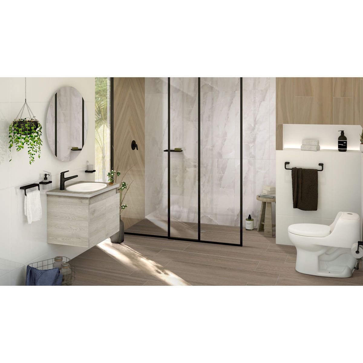 CORONA - Porta Rollo Liquid Mate Black