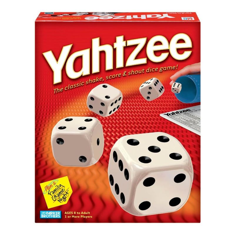 HASBRO GAMING - Yahtzee Clásico Multicolor