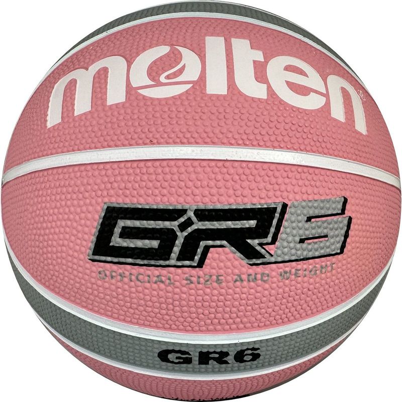 MOLTEN - BALÓN DE BALONCESTO MOLTEN BGRX7-KS 12 PANELES/Rosado