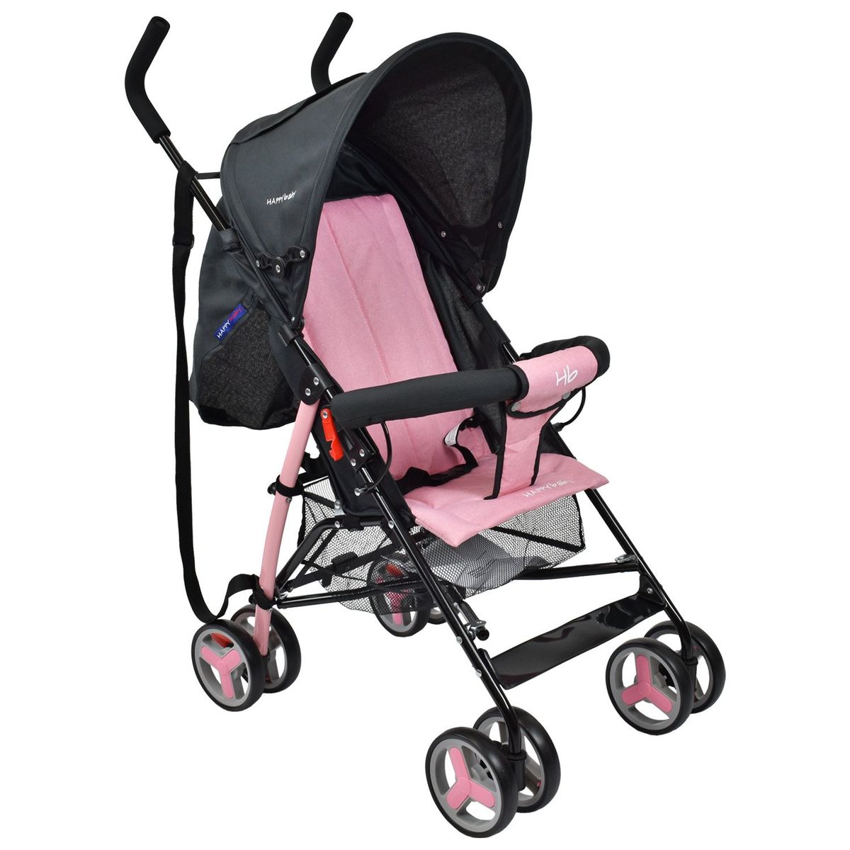 HAPPY BABY - Coche Paseador Bebe Future Rosa Happy Baby