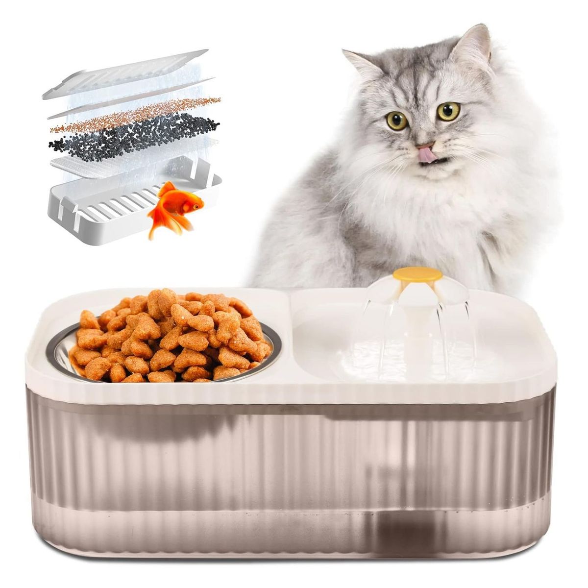 GENERICO - Fuente De Agua Para Mascota Suministros De Alimentación