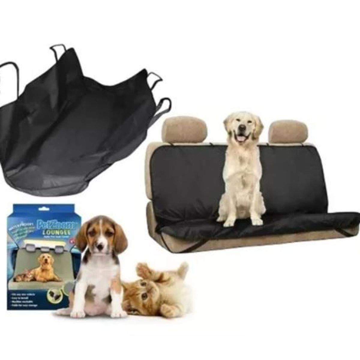 SHENGKE - Funda Cobertor Protector Para Carro Mascotas Silla Trasera