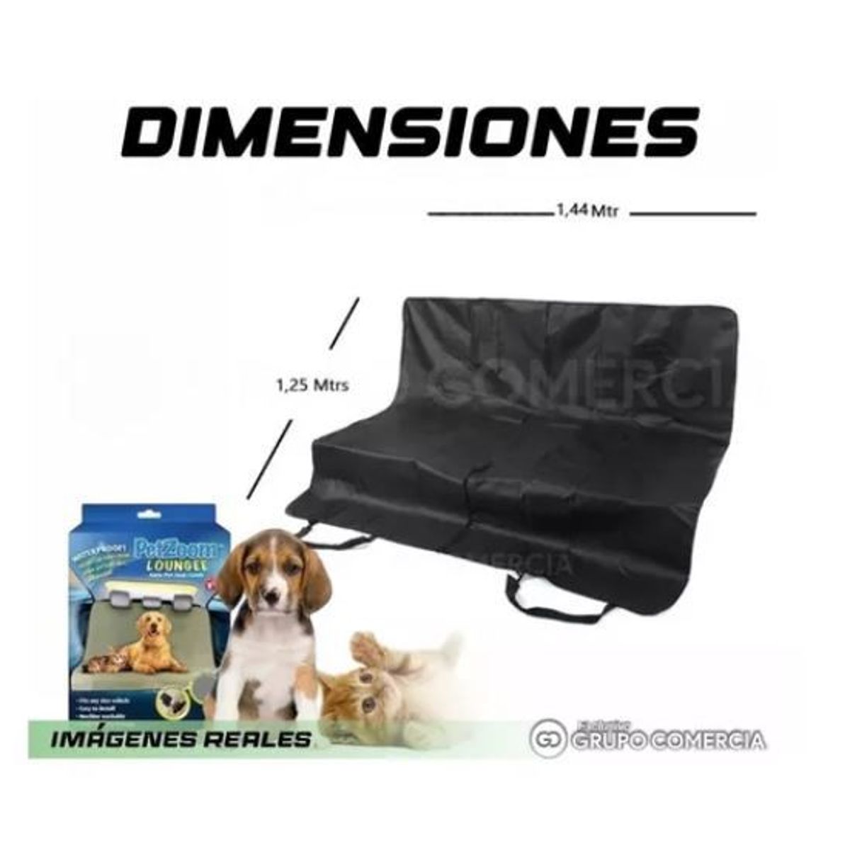 SHENGKE - Funda Cobertor Protector Para Carro Mascotas Silla Trasera