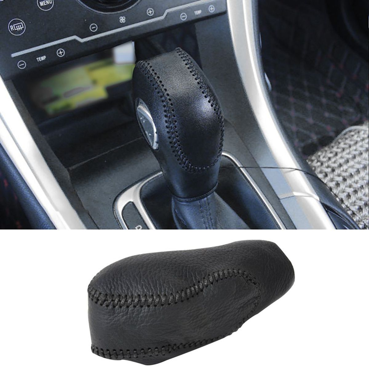 GENERICO - accesorios ford fiesta ecosport funda palanca automatica