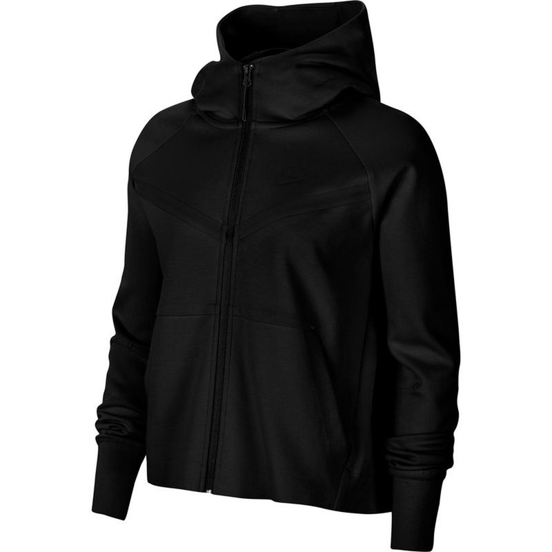 NIKE - Buzo Mujer Nike Tech Fleece Windrunner Essntl - Negro