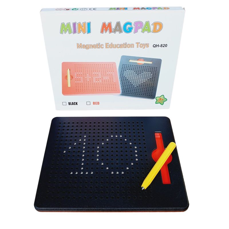 GENERICO - Tablero Magico Esferas Magneticas Figuras Lapiz Iman