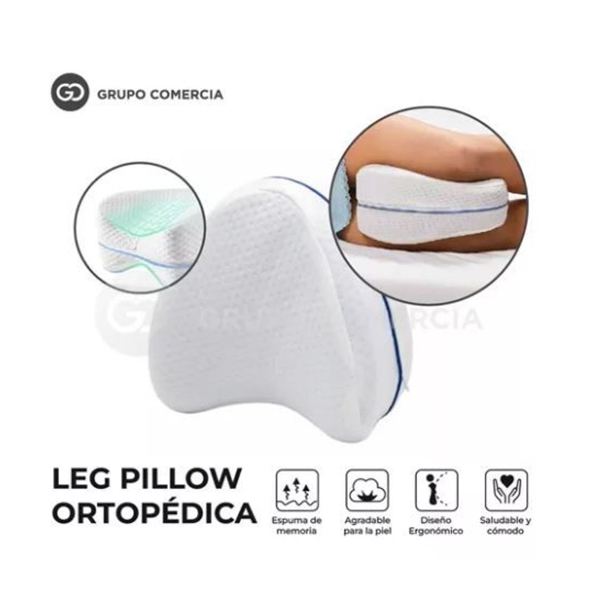 SHEN HUANG - 2 Almohadas Entrepierna Leg Pillow Ortopédica Original