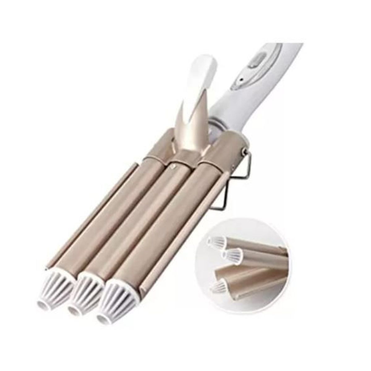 BUSHNELL - Plancha De Cabello Ondas De Sirena Rizadora