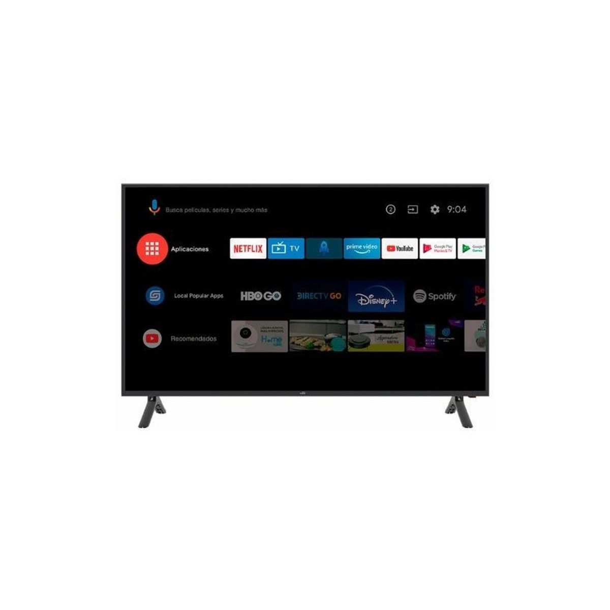 KALLEY - Tv kalley 39" pulgadas 99 cm atv39hd led hd plano smart tv android
