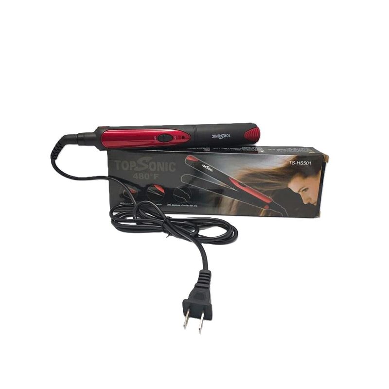 GENERICO - Plancha Alisadora Para Cabello Top Sonic 480° F