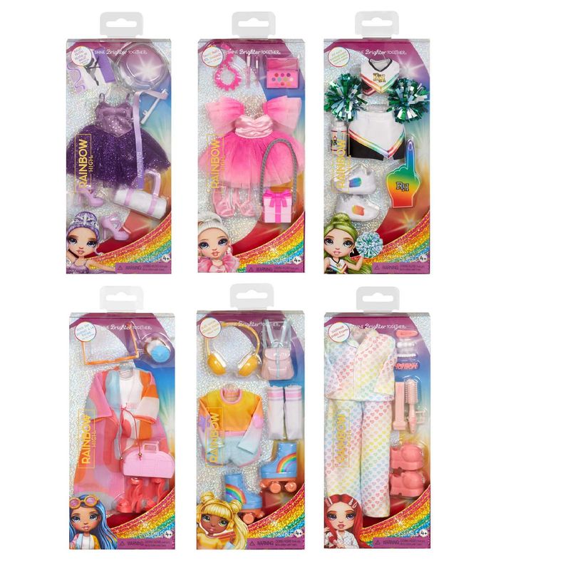 RAINBOW HIGH - Set De Ropa Muñecas Rainbow High Original
