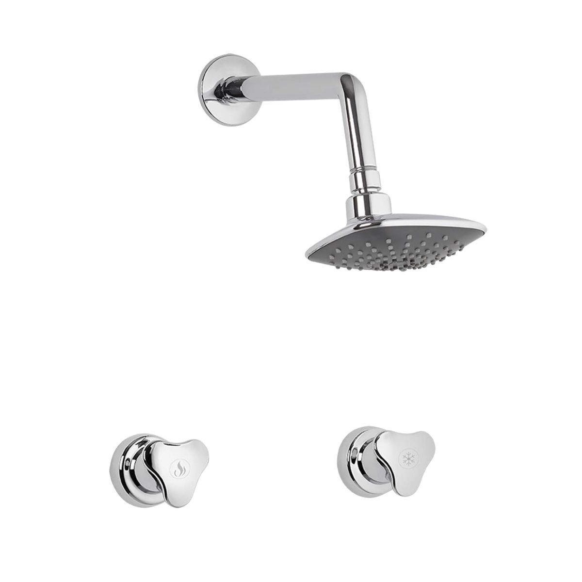 CORONA - Griferia Ducha 8 pulgadas Aluvia Triceta Marca Corona