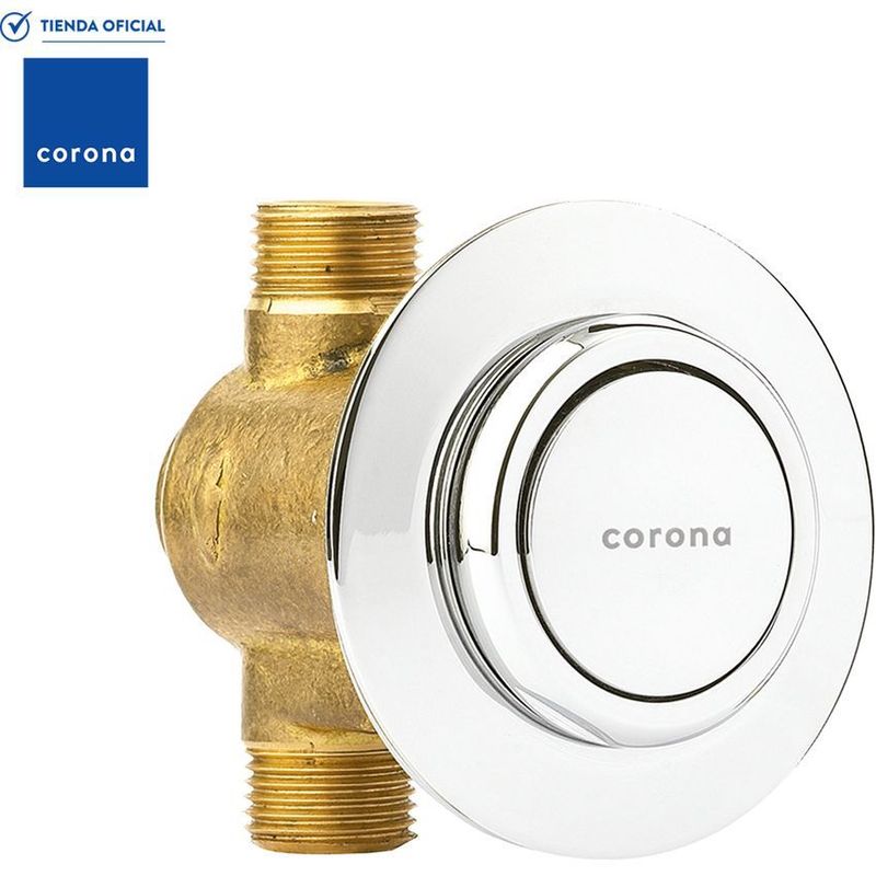 CORONA - Válvula corona para Orinal Push Entrada Superior Empotrada
