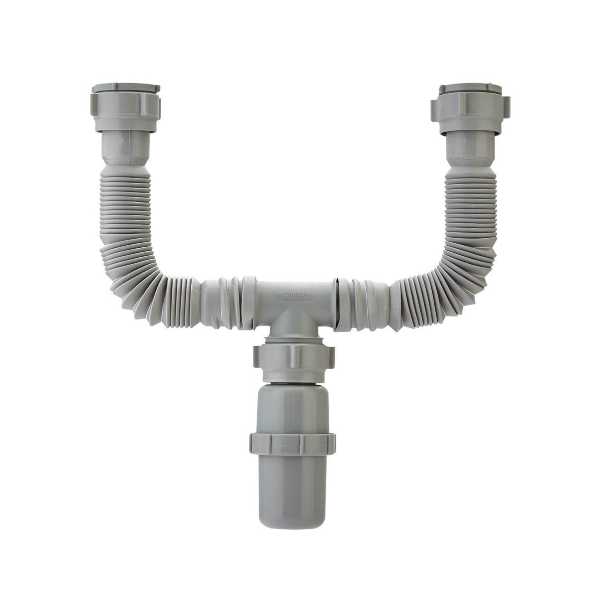 CORONA - Sifón botella Marca Grival flexible doble