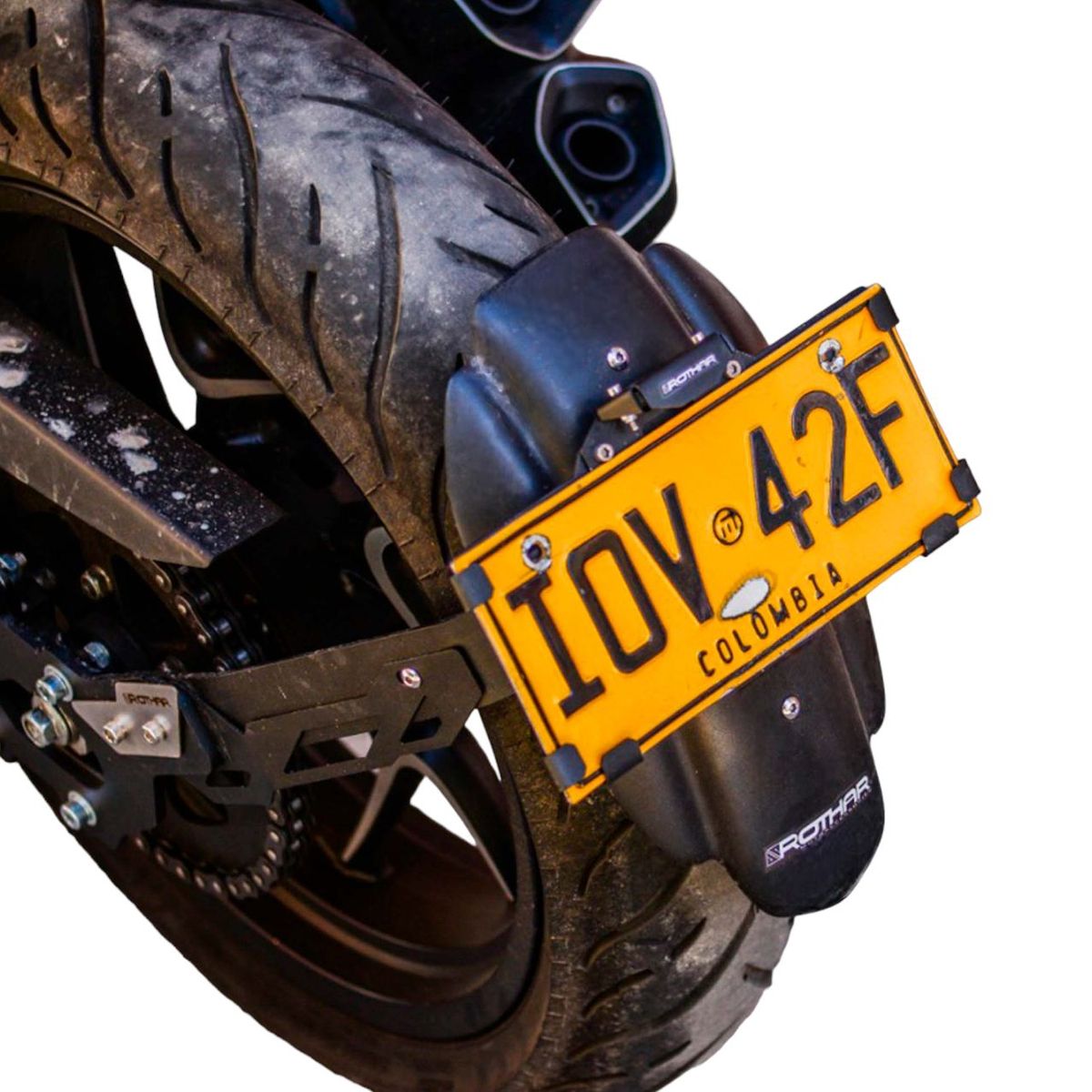 GENERAL - Guardabarro Trasero Flotante Dominar 400ug Rothar En Aolmoto