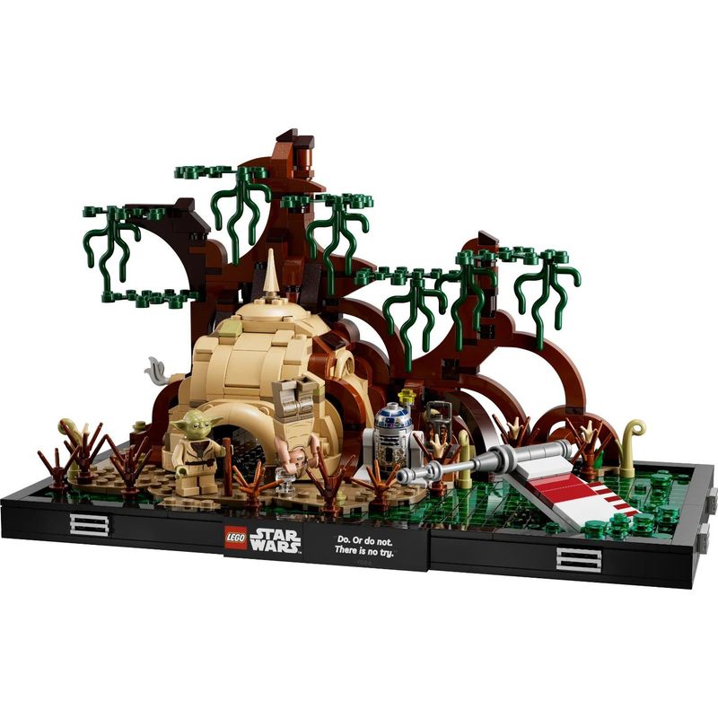 LEGO - Lego Star wars 75330 Diorama: Entrenamiento Jedi en Dagobah